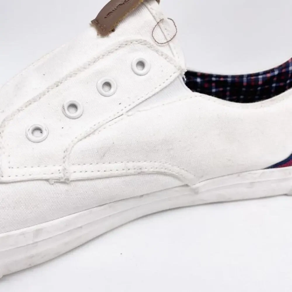 Ben Sherman Men's Percy‎ Laceless Sneakers White Size 12